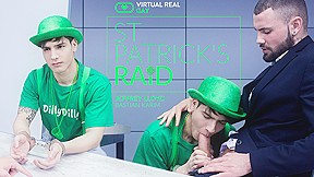 St patricks raid virtualrealgay...