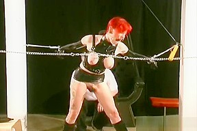 Sexy Mature Gets Spanked In Rough Bdsm...