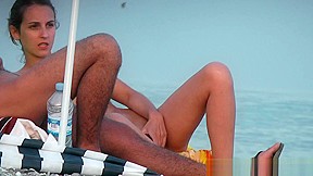 Girl with beach espana voyeur video...