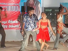 Tamilnadu stage recort dance indian 19...