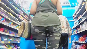Thick Latina Heavy Booty Cheeks...