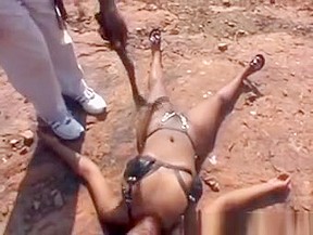 African Slave Girl Abused Nipples Pinch Bdsm...