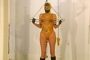 Gets the tits tied up in servitude sex...
