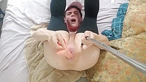 Young trap fucks and gapes their...