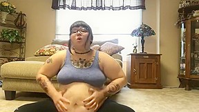 Gorgeous college girl fatty tries to...