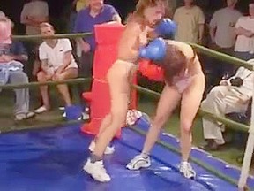 Real topless boxing 3...