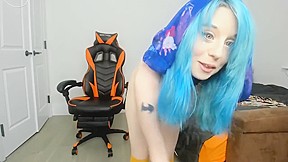 Teen cosplayer masturbation from united state...