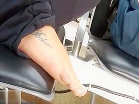 Honest Tatoo Toes And Bottoms Airport...