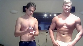 British showing off with a twink...