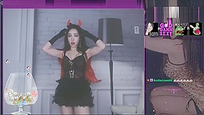 Twitch Streamer Model Queenmico Dancing Compilation...