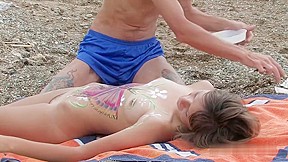 Candid Hd 2009 Body Art Nudist Beach...