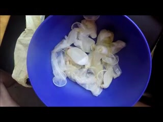 Frozen Cum Condom Collection