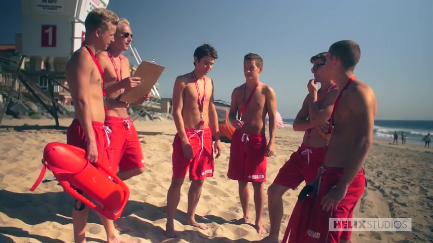Blake Mitchell & Joey Mills in Lifeguards - Bustin' Beach Bums - HelixStudios