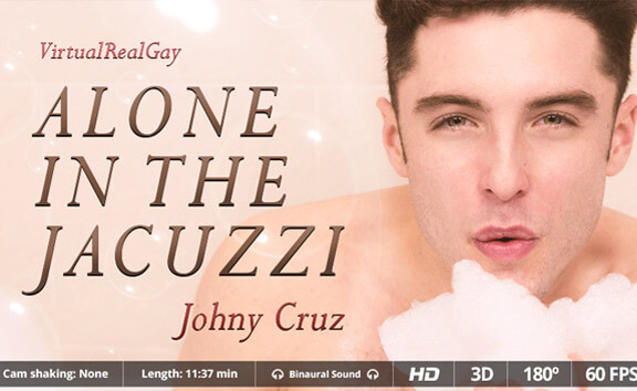 Johny Cruz in Alone in the Jacuzzi - SexLikeReal Gay