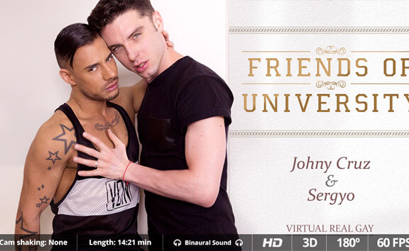 Sergyo & Johny Cruz in Friends of University - SexLikeReal Gay