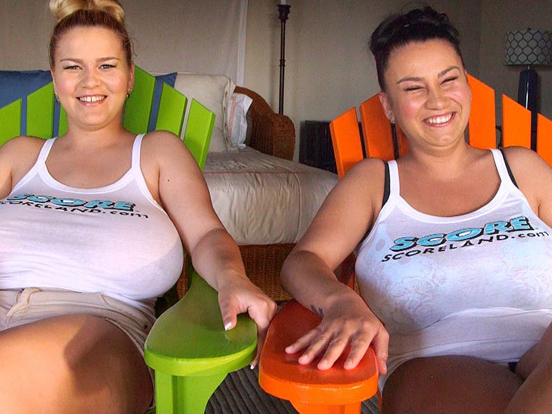 The Star Sisters Are Big-Boobed Swinging Stars - Erin Star and Helen Star - Scoreland