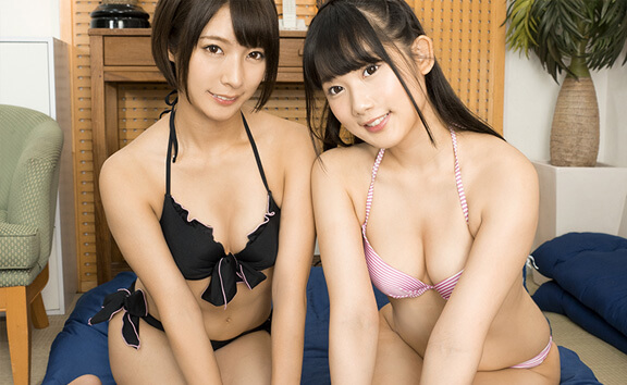 Asian Teens Aya Miyazaki & Miku Abeno In CasanovA: Close-up POV Of Japanese Brunette Girls Masturbating And Engaging In Threesome VR Porn (JAV Censored, Small Tits)