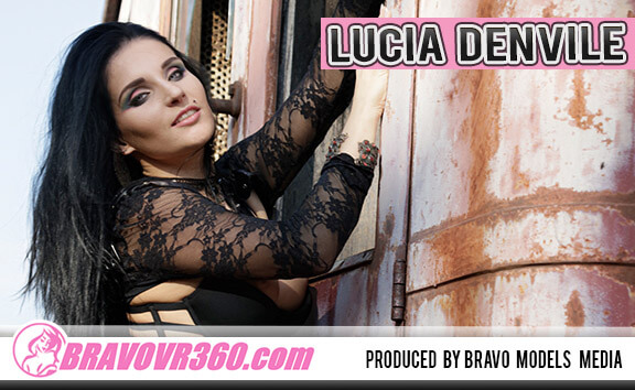 Lucia Denvile in Lucia Denvile Naked Outdoors - BravoModelsMedia