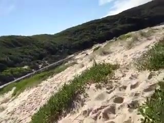 nude beach and dunes fun