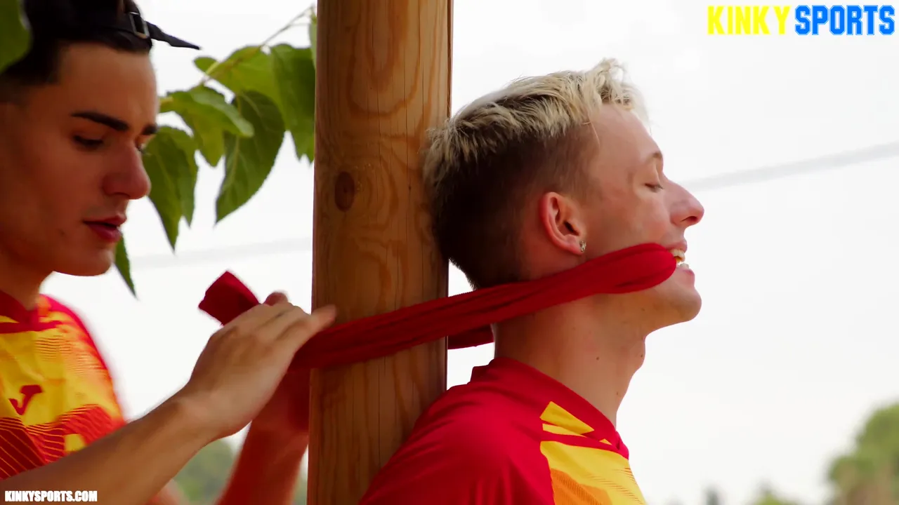 Boys Take It Outside - Kieron Zaks And Kinky Soccer - Free Porn