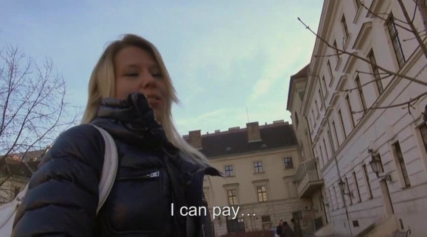 Eurobabe Adrienne pounded for some cash