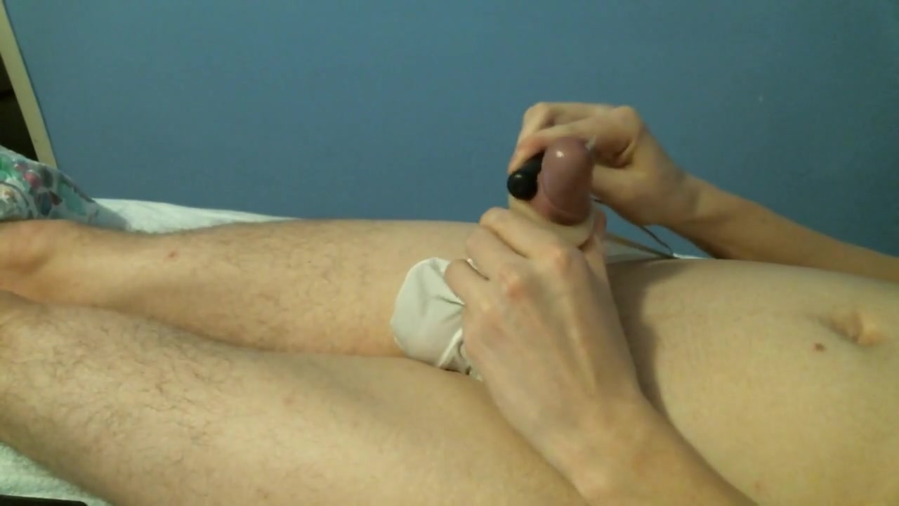 Teasing My Penis With Mouth Toy And Vibrations