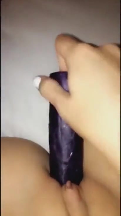 Playing with my tight pussy late at night